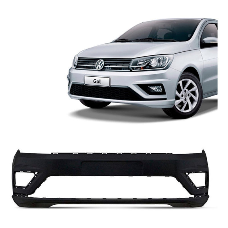 Parachoque Dianteiro Vw Gol G8 18/ Preto Liso Dts 6633