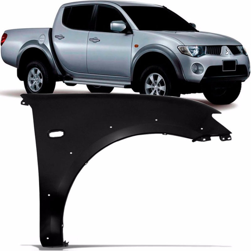 Paralama Mitsubishi L200 08/16 Direito C/ Furo 5120 Rr