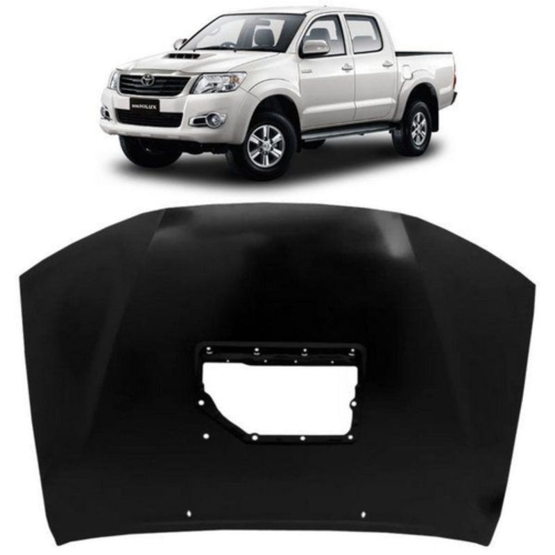 Capo Toyota Hilux 12/15 Preto Com Furo Jbn560