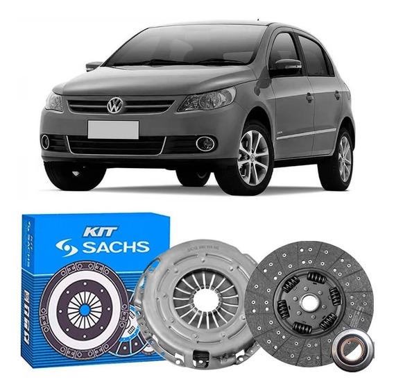 Kit Embreagem Vw Gol/saveiro 1.0/1.6 09/ Sachs 6291