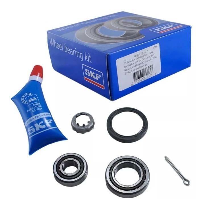 Kit Rolamento Roda Vw Gol/saveiro 82/ Traseiro Skf Vkba4529