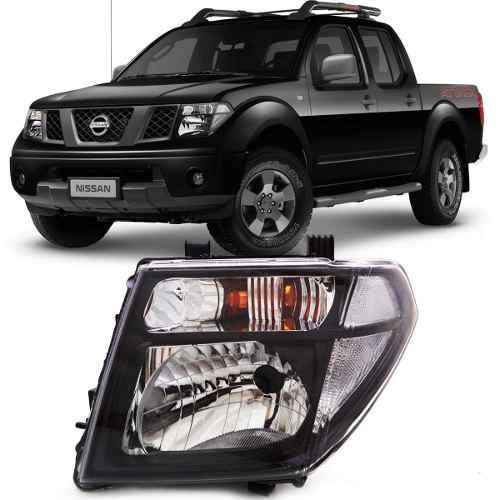 Farol Nissan Frontier 08/16 Le H4 Masc.negra 038884 Bbs