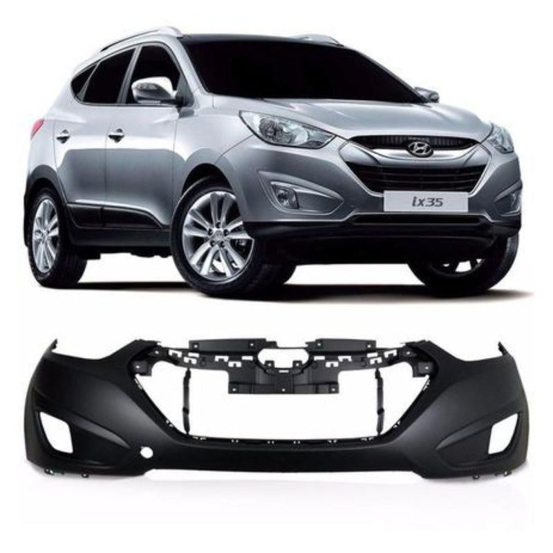 Parachoque Dianteiro Hyundai Ix35 10/13 Preto Hyd0103x