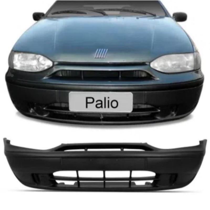 Parachoque Dianteiro Fiat Palio 96/00 Preto S/ Furo 02/1760