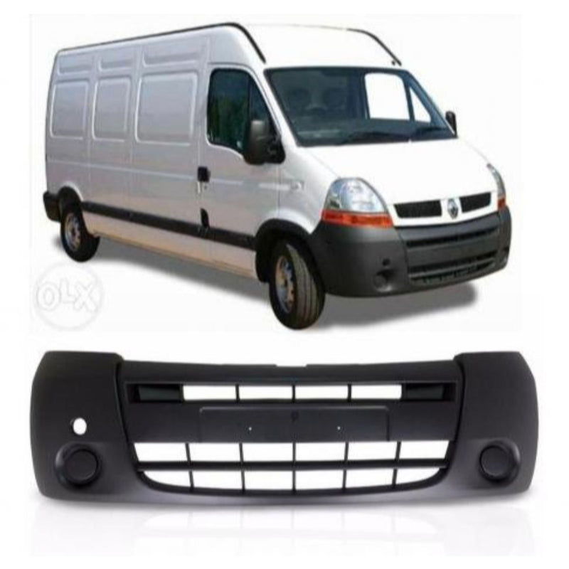 Parachoque Dianteiro Renault Master 09/13 Preto Rn0073