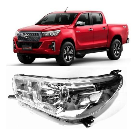 Farol Toyota Hilux Pickup 16/20 Le S / Led C / Log Ty0529le