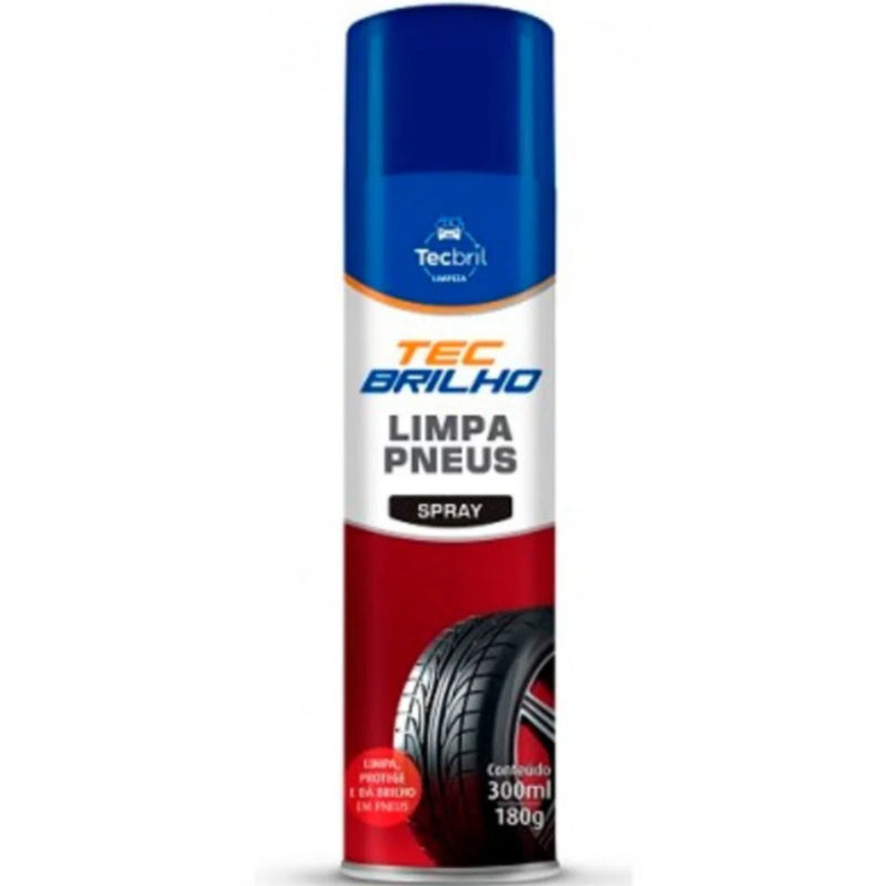 Limpa Pneus Spray 300ml/180g Tecbril 5920229