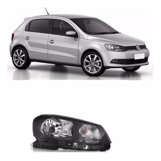 Farol Vw Gol G6 A Partir De 2013 Direito Mg23068r