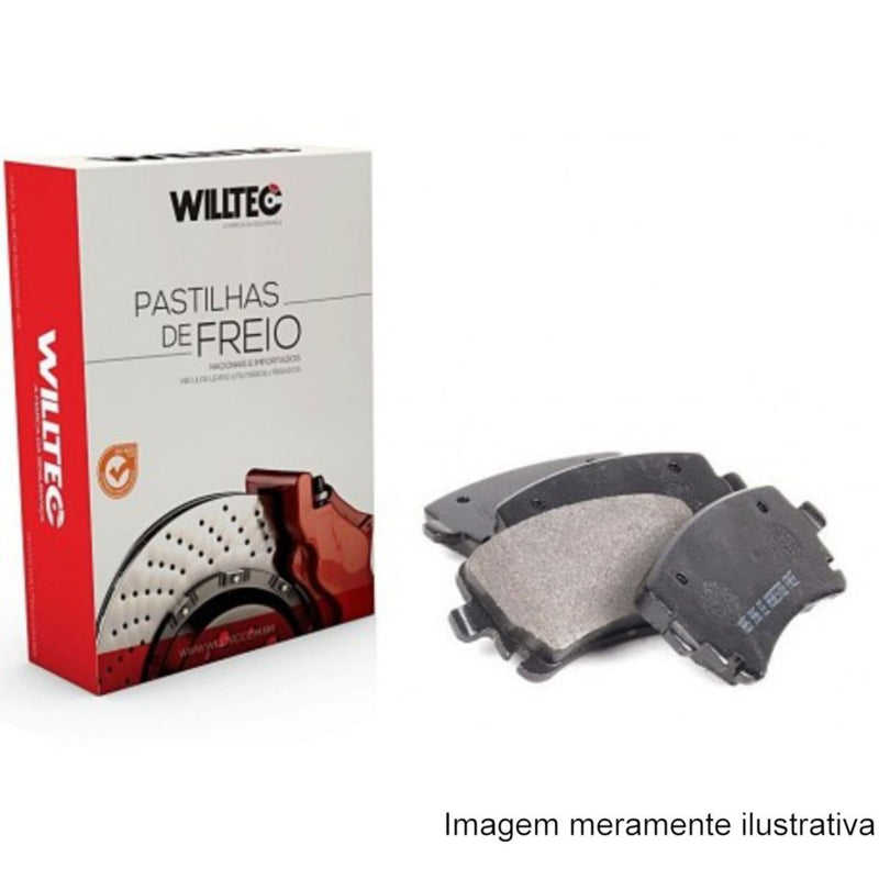 Pastilha Freio Dianteiro Vw Amarok 18/ Willtec Pw992