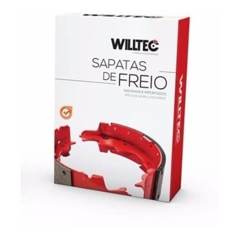 Sapata Freio Traseiro Gm Cobalt 1.4 8v 12/ Willtec Sw962