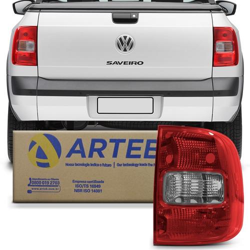 Lanterna Traseira Vw Saveiro G5/ G6 Ld Bicolor 460404 Arteb