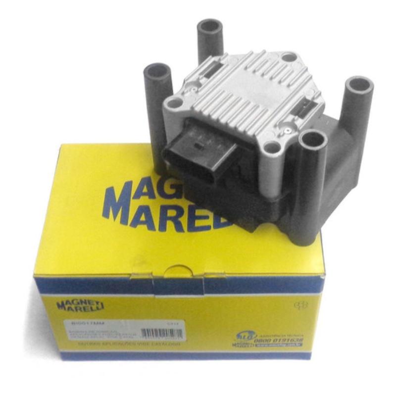 Bobina Igniçao Vw Gol/bora 1.6 02/  Magnetti  Marelli  Bi0117mm