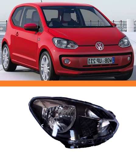 Farol Vw Up 14/19 Masc.negra Ld Zn14143332