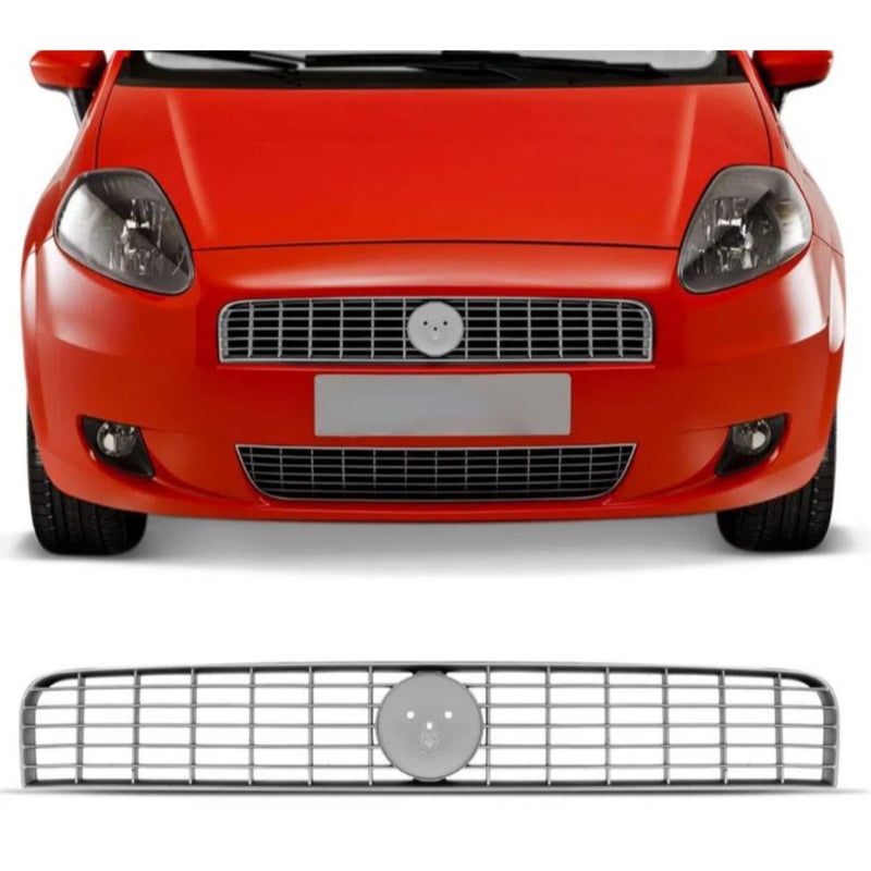 Grade Radiador Fiat Punto 07/ Prata Kj J60771