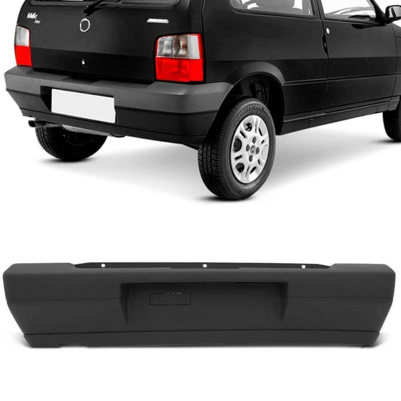 Parachoque Traseiro Fiat Uno 05/10 Preto Text Dts 3240