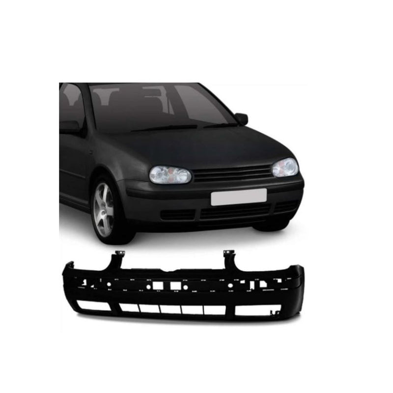 Parachoque Dianteiro Vw Golf 99/07 Preto Liso Dts 6120